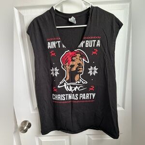 Tupac Christmas Shirt